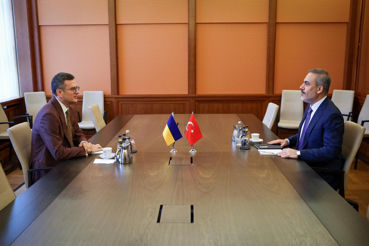 Hakan Fidan Berlində ukraynalı həmkarı ilə görüşüb