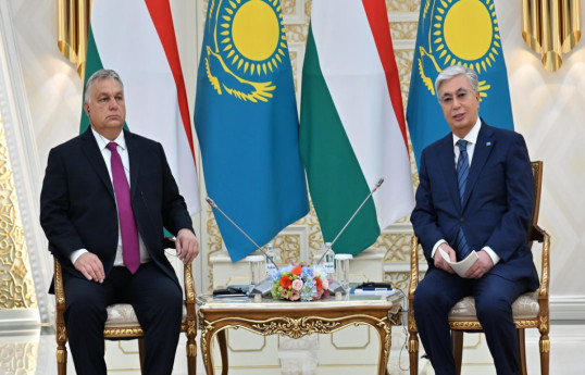 Tokayev Astanada Orbanla iqtisadi əməkdaşlığı müzakirə edib