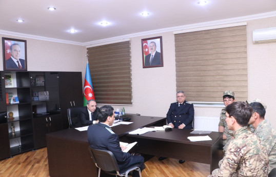 Baş prokuror Abşeronda qəbul keçirib