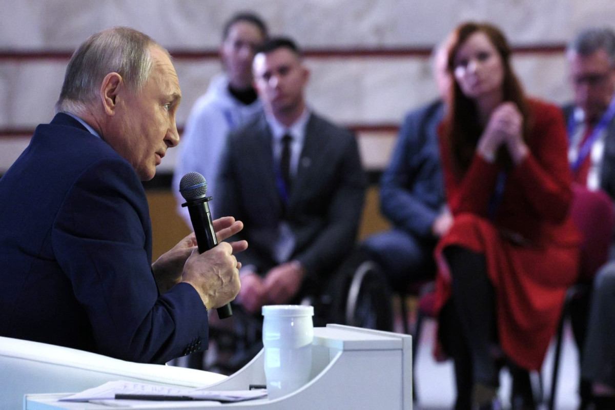 Putin: Qafqazlılar Ukraynada qəhrəmancasına döyüşürlər