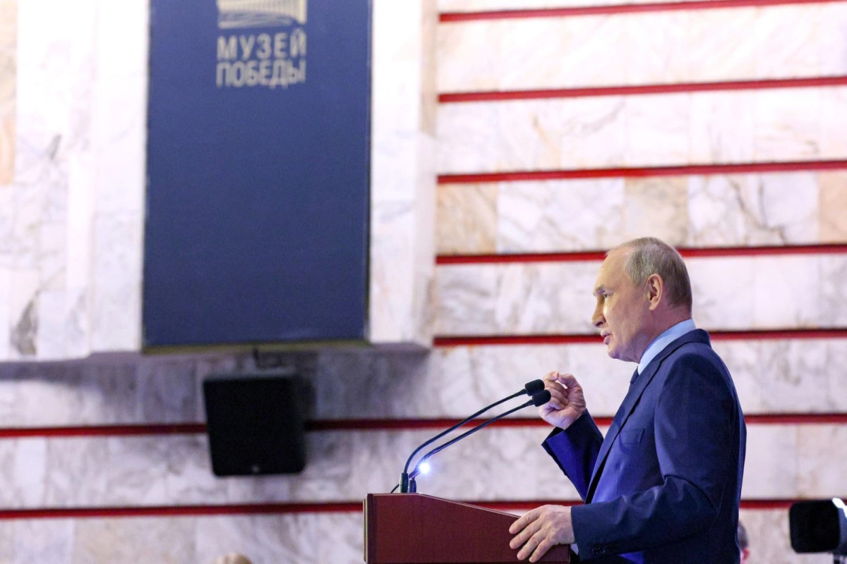 Putin: Rusiya imperiyasının tərkibində heç bir Ukrayna olmayıb