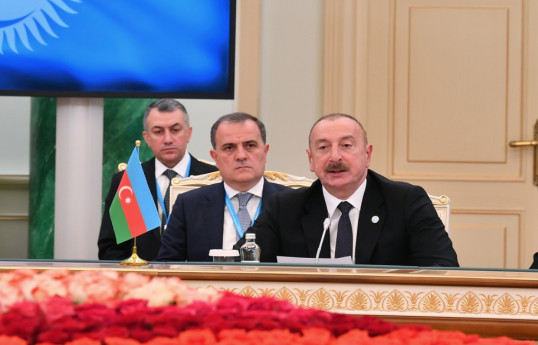 Prezident: TDT ölkələri arasında təhlükəsizlik, müdafiə, müdafiə sənayesi kimi sahələrdə əməkdaşlıq daha da artmalıdır