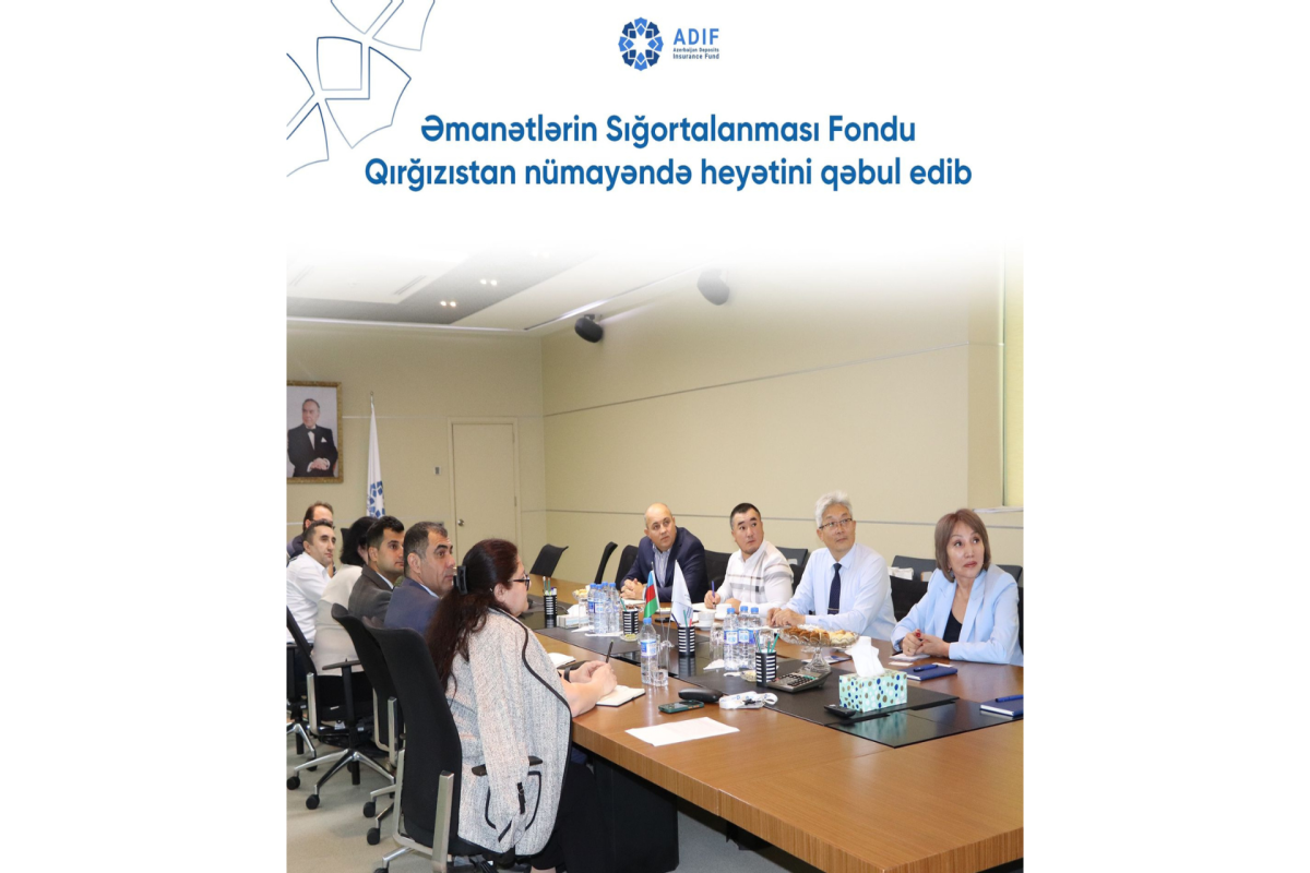 Əmanətlərin Sığortalanması Fondu Qırğızıstan nümayəndə heyətini qəbul edib
