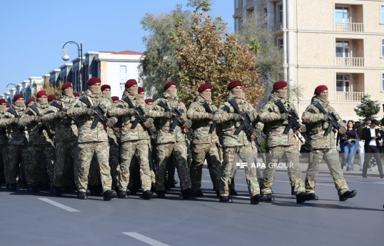 Naxçıvanda hərbi yürüş keçirilib - FOTO  - VİDEO  - YENİLƏNİB 