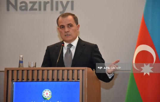 Ceyhun Bayramov Berbokun Şuşa və Xankəndini ikinci adla adlandırmasına etiraz edib