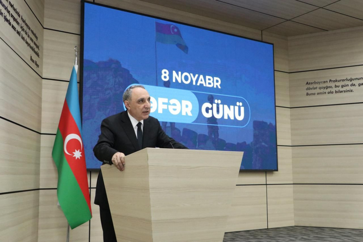 Baş Prokurorluqda “Zəfər Günü” münasibətilə tədbir keçirilib