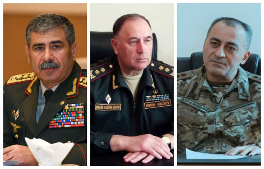 Zakir Həsənov, Kərim Vəliyev, Ənvər Əfəndiyev, Hikmət Mirzəyev və Ramiz Tahirov “Qarabağ” ordeni ilə təltif edilib