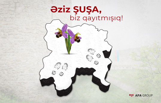 Şuşa şəhərinin işğaldan azad edilməsinin ildönümüdür