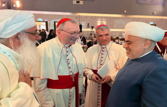 QMİ sədri Vatikan üçün hazırlanmış xüsusi arayışı təqdim edib