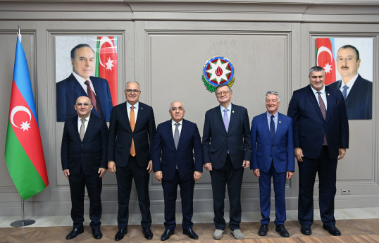 Əli Əsədov Avropa Voleybol Konfederasiyası və Türkiyə Voleybol Federasiyasının prezidentləri ilə görüşüb