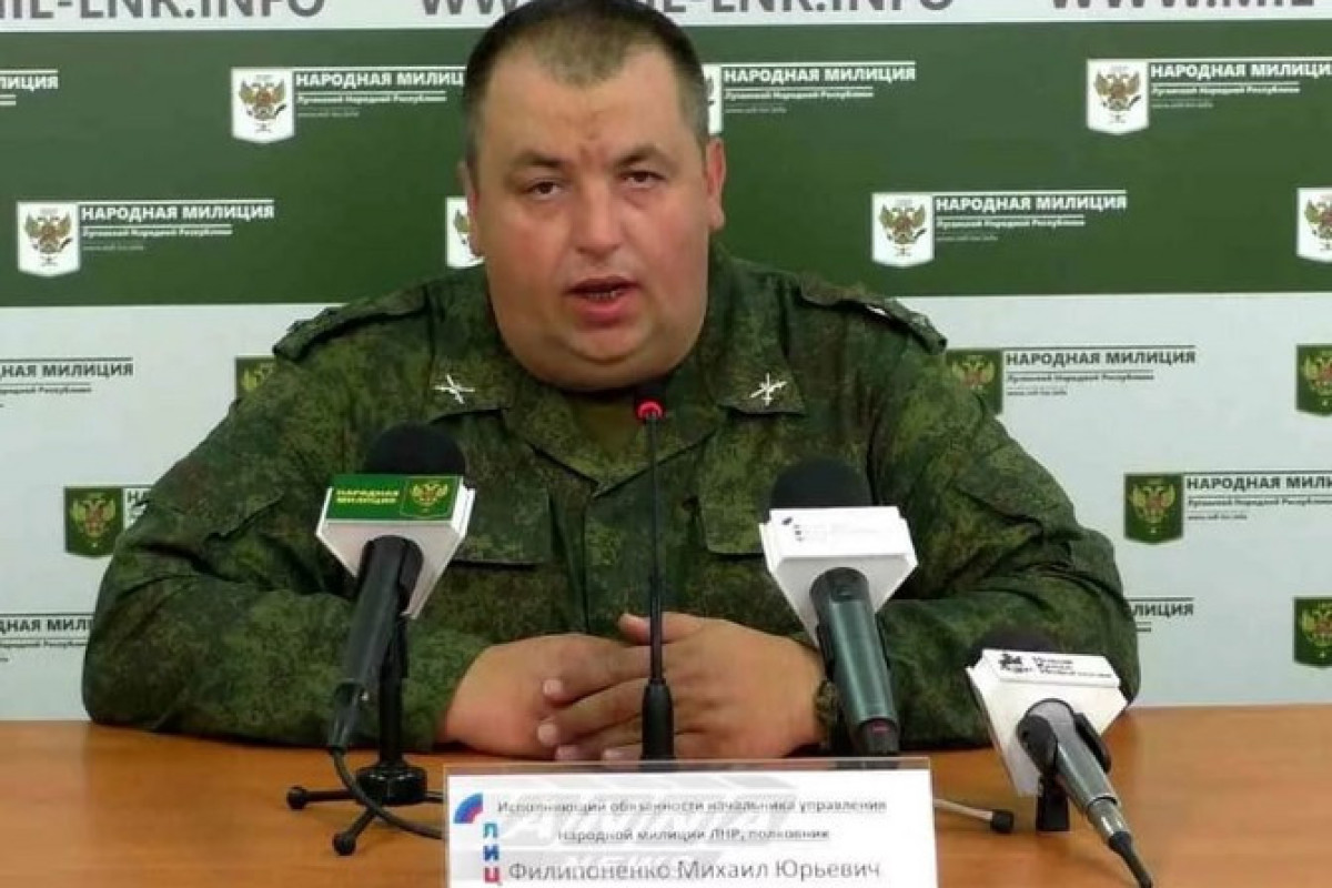 Ukrayna kəşfiyyatı “LXR”-in xalq milisinin sabiq rəhbərinin ölümünə görə məsuliyyəti üzərinə götürüb