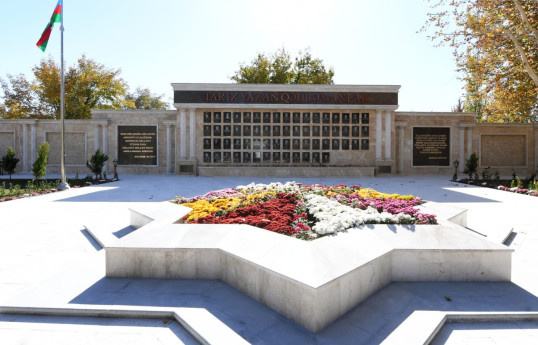 Babək rayonunda Şəhidlər Memorial Abidə Kompleksinin açılışı olub