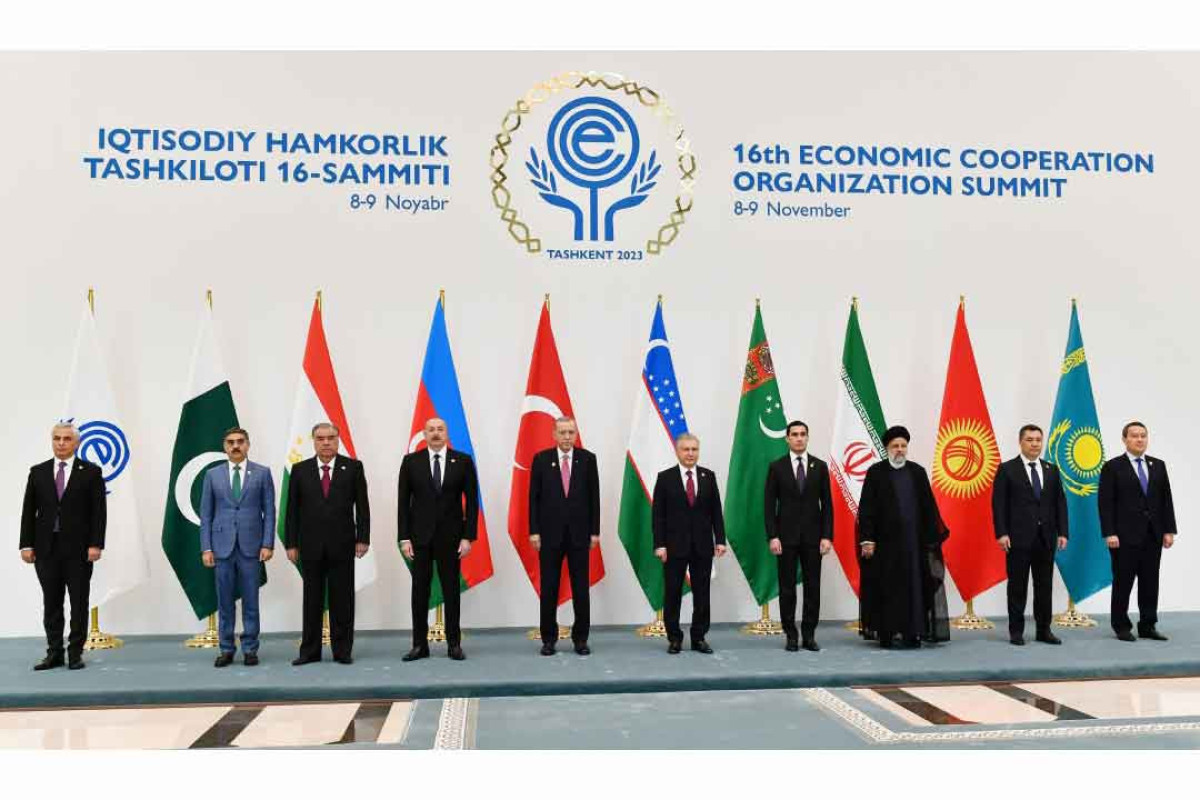 Daşkənddə ECO-nun 16-cı sammiti keçirilib, Prezident İlham Əliyev çıxış edib - YENİLƏNİB-2 