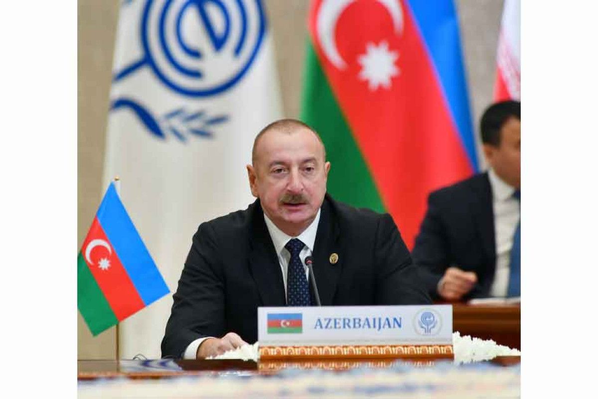 Prezident: İqtisadi Əməkdaşlıq Təşkilatının üzvü kimi Azərbaycan təşkilatın işində fəal iştirak edir