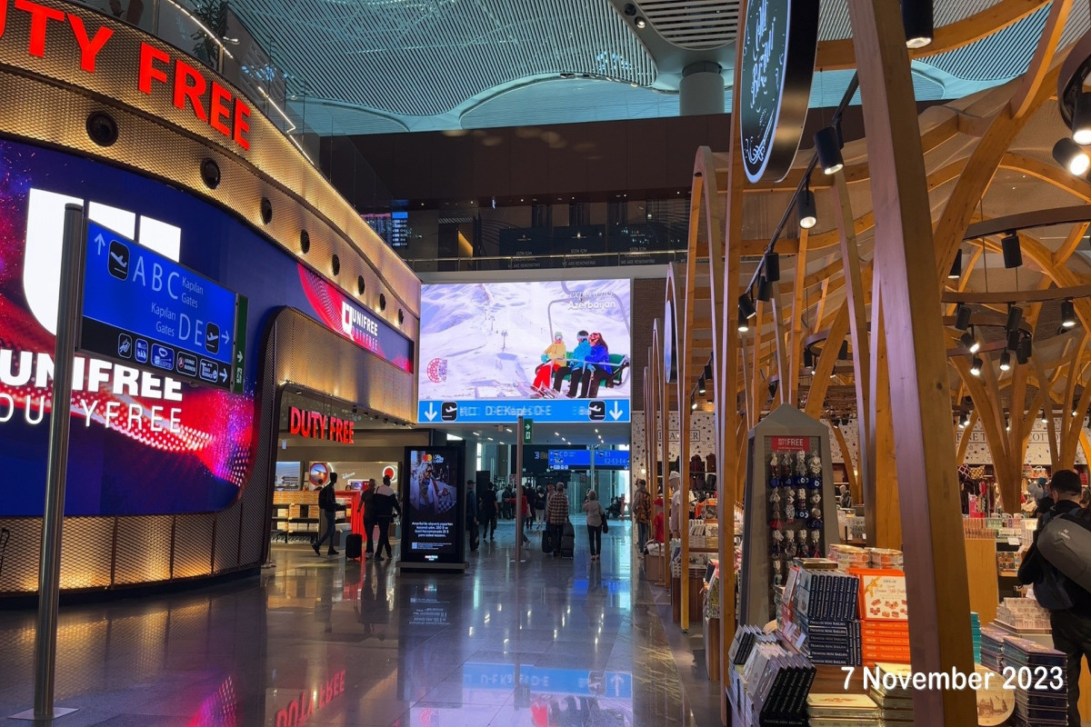 Azərbaycanın turizm imkanları İstanbul Hava Limanında nümayiş olunur