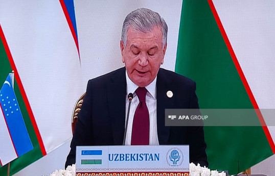 Şavkat Mirziyoyev Azərbaycan Prezidentinə təşəkkür edib