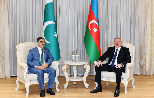 Azərbaycan Prezidenti Pakistanın ölkəmizə siyasi-diplomatik dəstəyini yüksək qiymətləndirib