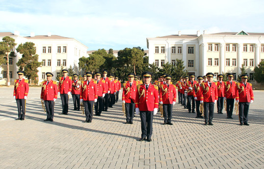 Hərbi İnstitutda Mustafa Kamal Atatürkün anım mərasimi keçirilib