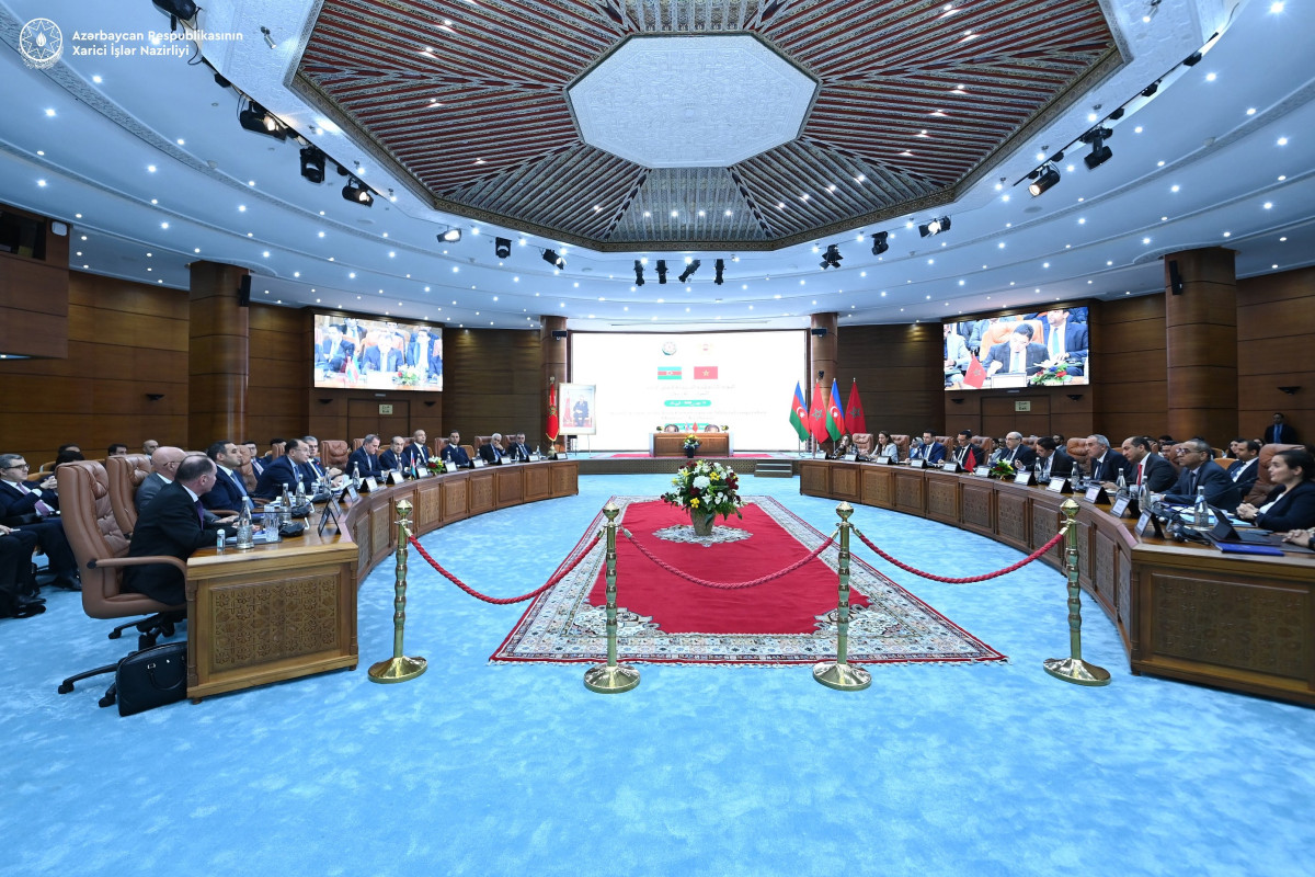 Azərbaycan-Mərakeş Hökumətlərarası Birgə Komissiyanın II iclası keçirilib - FOTO 