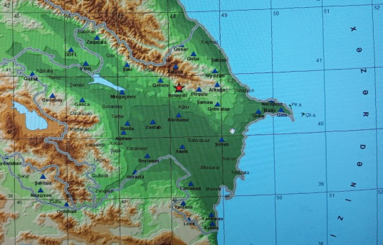 Seysmoloji Xidmət Mərkəzi: İsmayıllıda baş verən zəlzələ hiss olunmayıb
