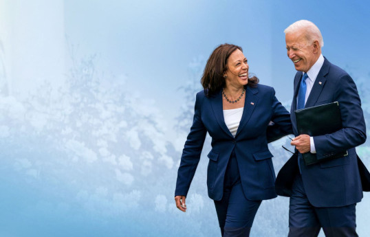 Bayden Kamala Harrisi prezident kimi təqdim edib