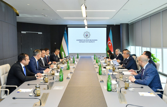 Özbəkistanla iqtisadi əlaqələr genişlənir - FOTO 