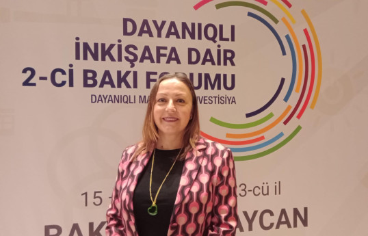 Alessandra Rokkasalvo: Azərbaycanın regionda üzləşdiyi ən böyük təhlükə iqlim dəyişikliyidir