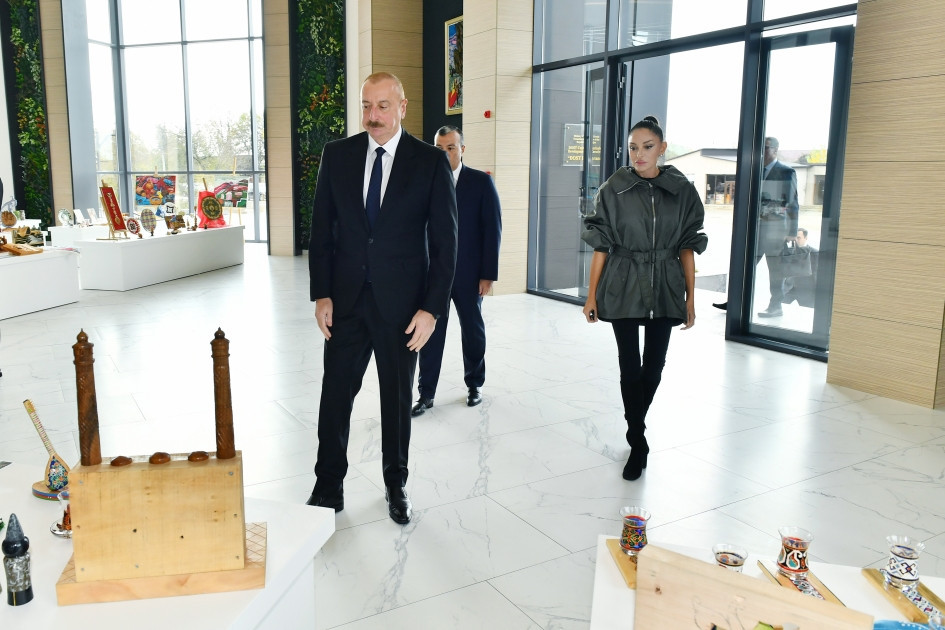 Prezident və birinci xanım İsmayıllıda “DOST EVİ” filialının açılışında iştirak ediblər - YENİLƏNİB 