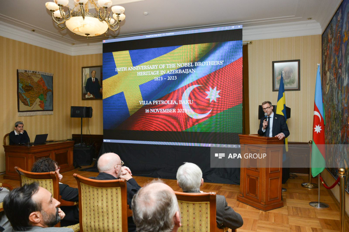Bakıda "Nobel qardaşları" kitabının təqdimatı və filmin nümayişi olub - FOTO 