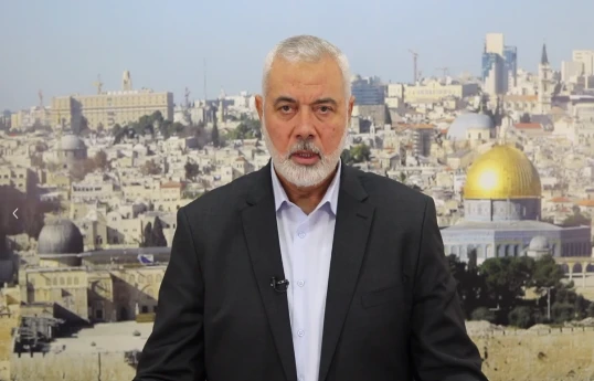 İsrail ordusu HAMAS rəhbərinin evini bombalayıb - VİDEO 
