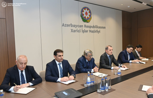 Ceyhun Bayramov Avrasiya Patent İdarəsinin prezidentini qəbul edib
