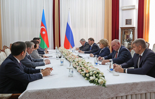 Valentina Matviyenko: Qərb dövlətləri Azərbaycanla Ermənistan arasında münaqişəni qızışdırmaq niyyətində idilər