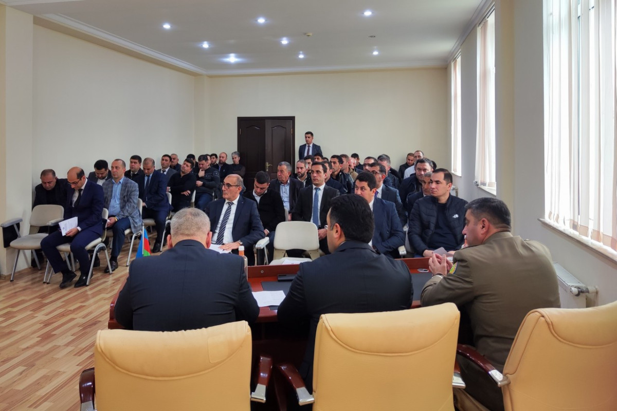 Xaçmazda texniki təhlükəsizliklə bağlı müşavirə keçirilib