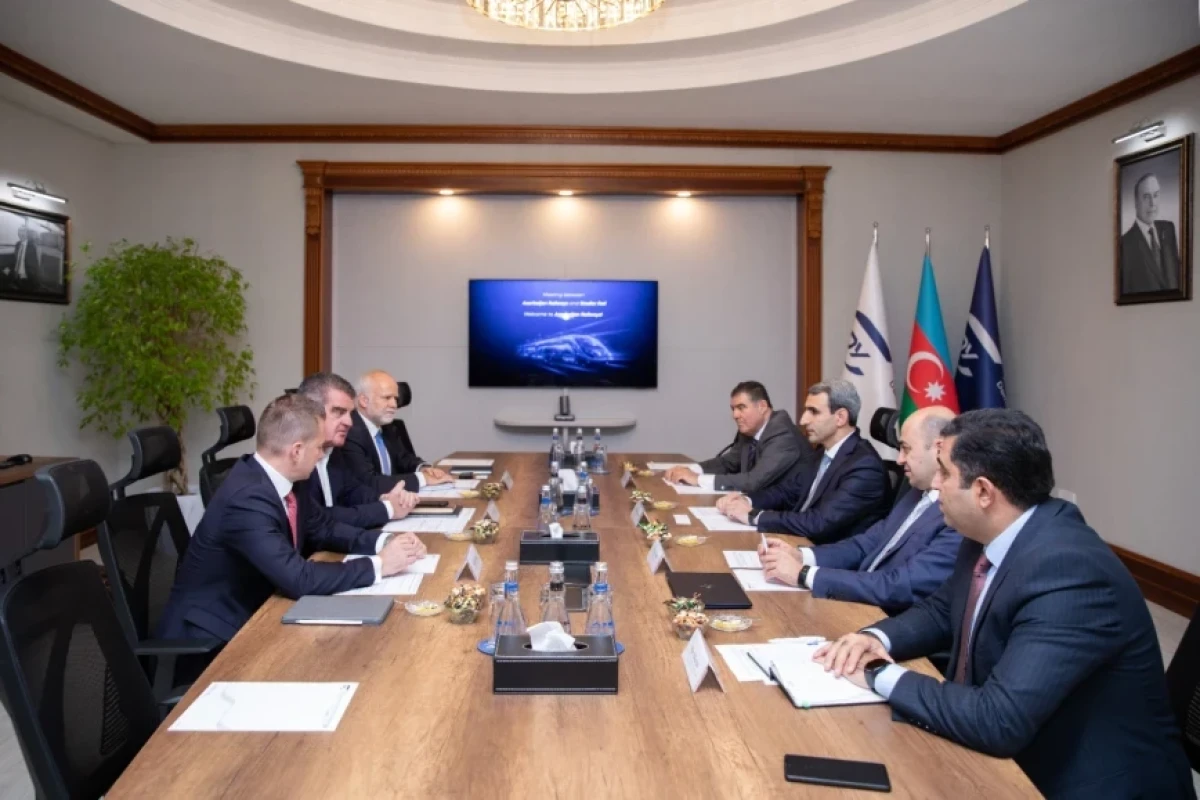 ADY ilə “Stadler” şirkəti arasında Regional Servis Mərkəzinin inşası müzakirə edilib