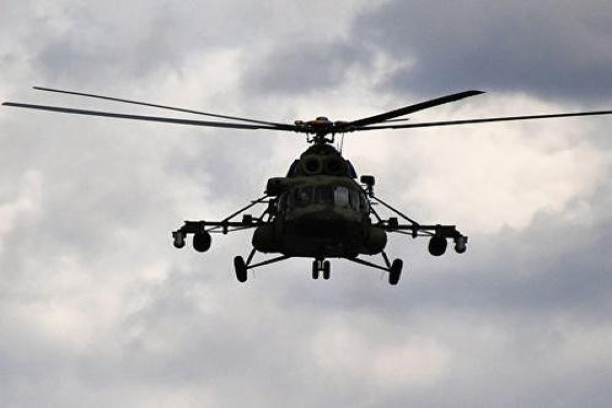 Özbəkistanda hərbi helikopter qəzaya uğrayıb