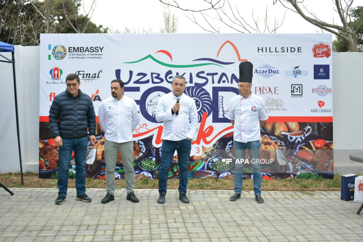 Bakıda Özbəkistan yeməkləri festivalı keçirilir - FOTO 
