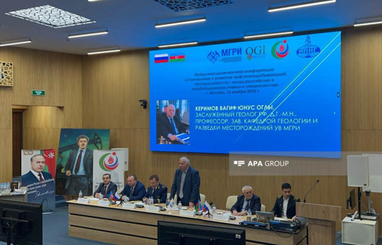 Moskvada azərbaycanlıların Rusiya neft sənayesinə verdiyi töhfələrə həsr olunan beynəlxalq konfrans keçirilib - FOTO 