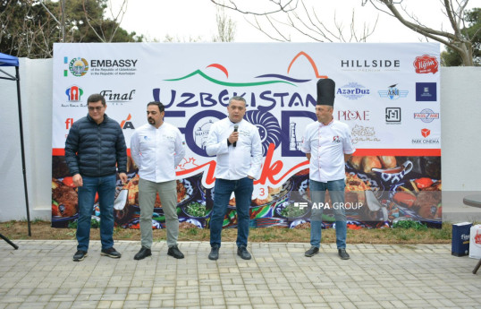 Bakıda Özbəkistan yeməkləri festivalı keçirilir - FOTO 