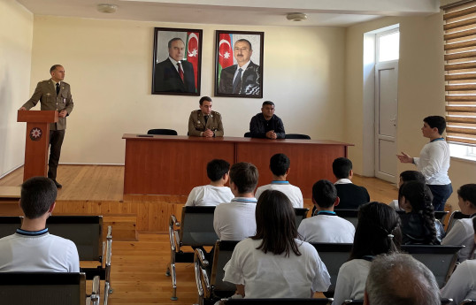 Fövqəladə hallarda davranış qaydaları barədə tədbirlər keçirilib