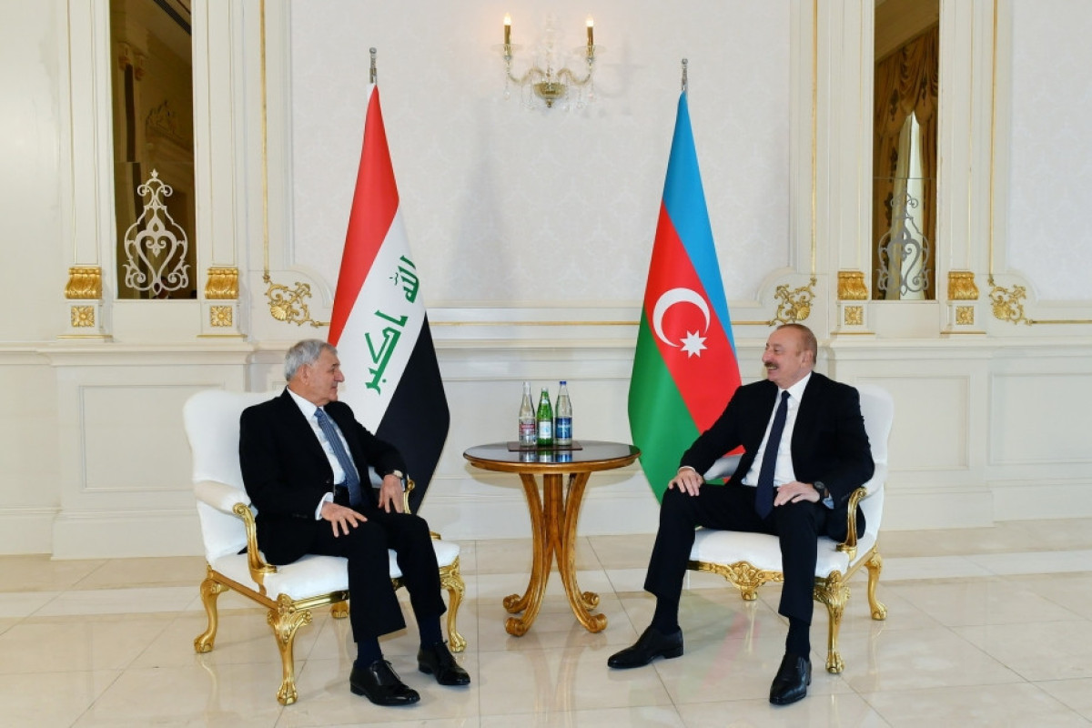 Azərbaycan və İraq prezidentlərinin təkbətək görüşü keçirilib - YENİLƏNİB-1 