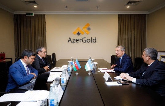 “AzerGold”da Özbəkistanın ölkəmizdəki səfiri ilə görüş olub