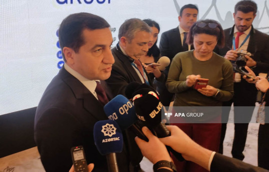 Hikmət Hacıyev: Ermənistan anlamalıdır ki, sülhün kökləri Vaşinqton, Brüssel və Parisdə deyil, regiondadır