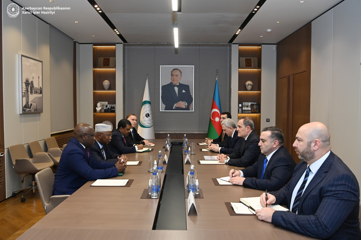 Ceyhun Bayramov İslam Əməkdaşlıq Təşkilatının  Baş katibi  ilə görüşüb