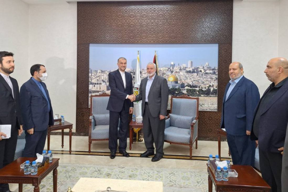 İran XİN rəhbəri və HAMAS lideri İsraillə atəşkəs razılaşmasını müzakirə ediblər