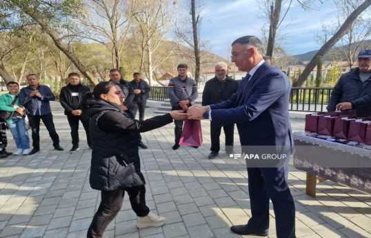 Zabuxda daha 25 ailəyə evlərinin açarları təqdim olunub - FOTO  - YENİLƏNİB 