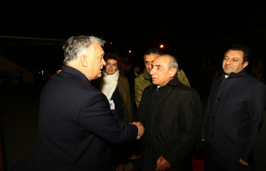 Viktor Orban Azərbaycana işgüzar səfərə gəlib - YENİLƏNİB 