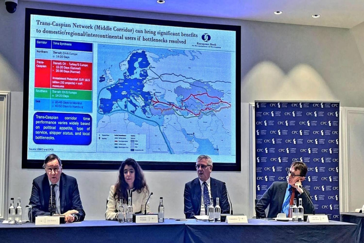 Londonda Azərbaycanın Orta dəhlizin inkişafına verdiyi töhfələr müzakirə edilib - FOTO 