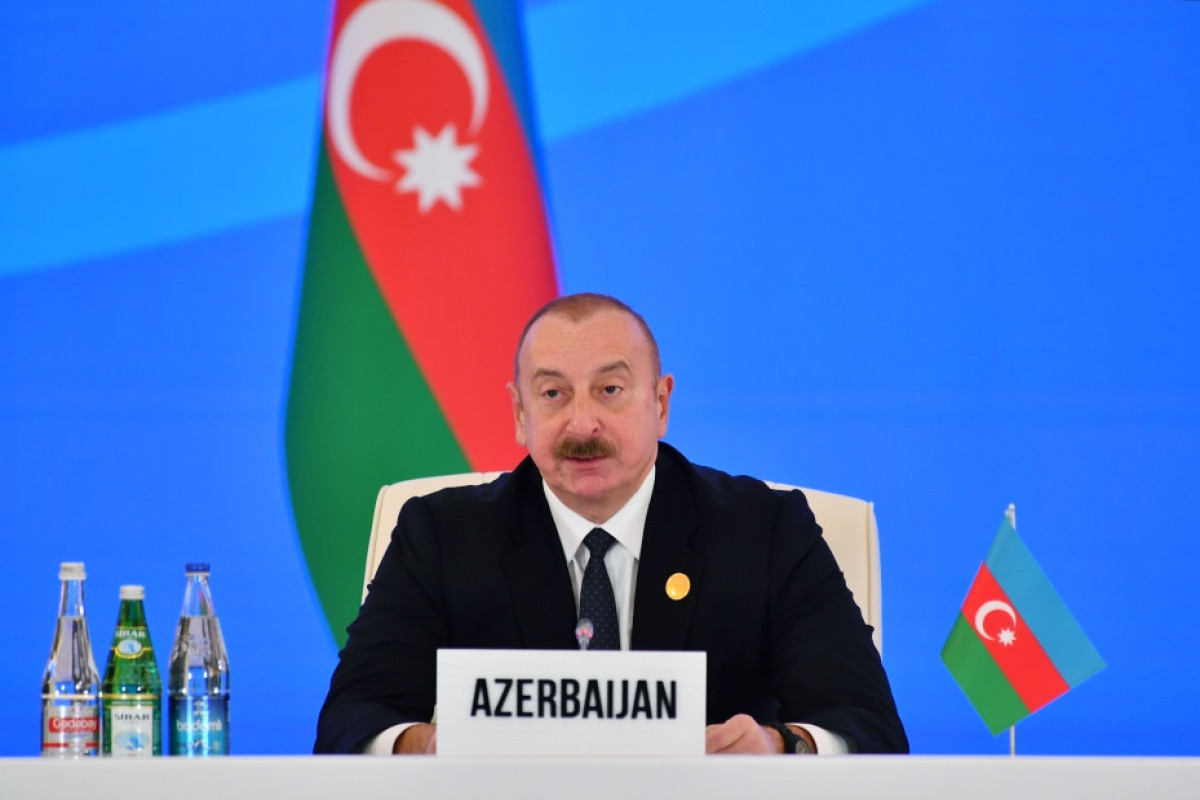 Prezident: Son illərdə Azərbaycan özünün nəqliyyat infrastrukturuna milyardlarla ABŞ dolları həcmində sərmayə qoyub