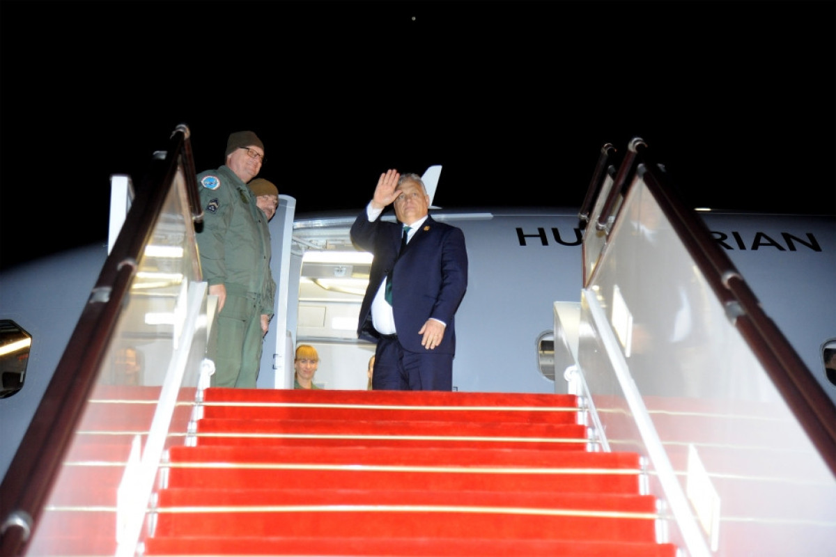 Orbanın Azərbaycana işgüzar səfəri başa çatıb