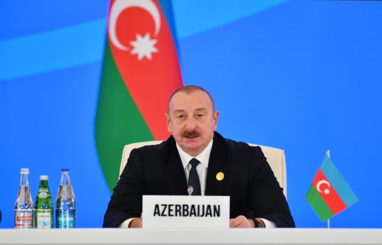 Azərbaycan Prezidenti: İşğaldan azad olunmuş ərazilərdə sıfırdan yeni şəhərlər və kəndlər inşa edirik